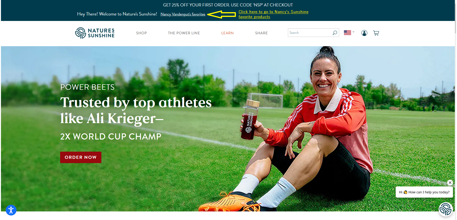 a screenshot of a web page showing how to order products discussed in this blog post.